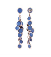 Earrings Chantecler Woman Paillettes in Rose Gold Diamante 0.07 Ct 42699 - 42699